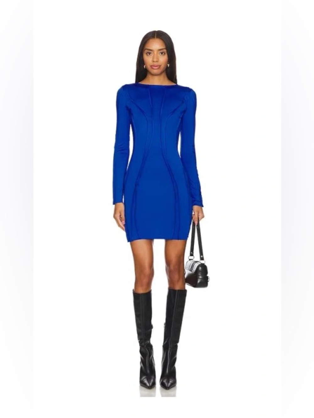 OW Collection Twist Mini Dress